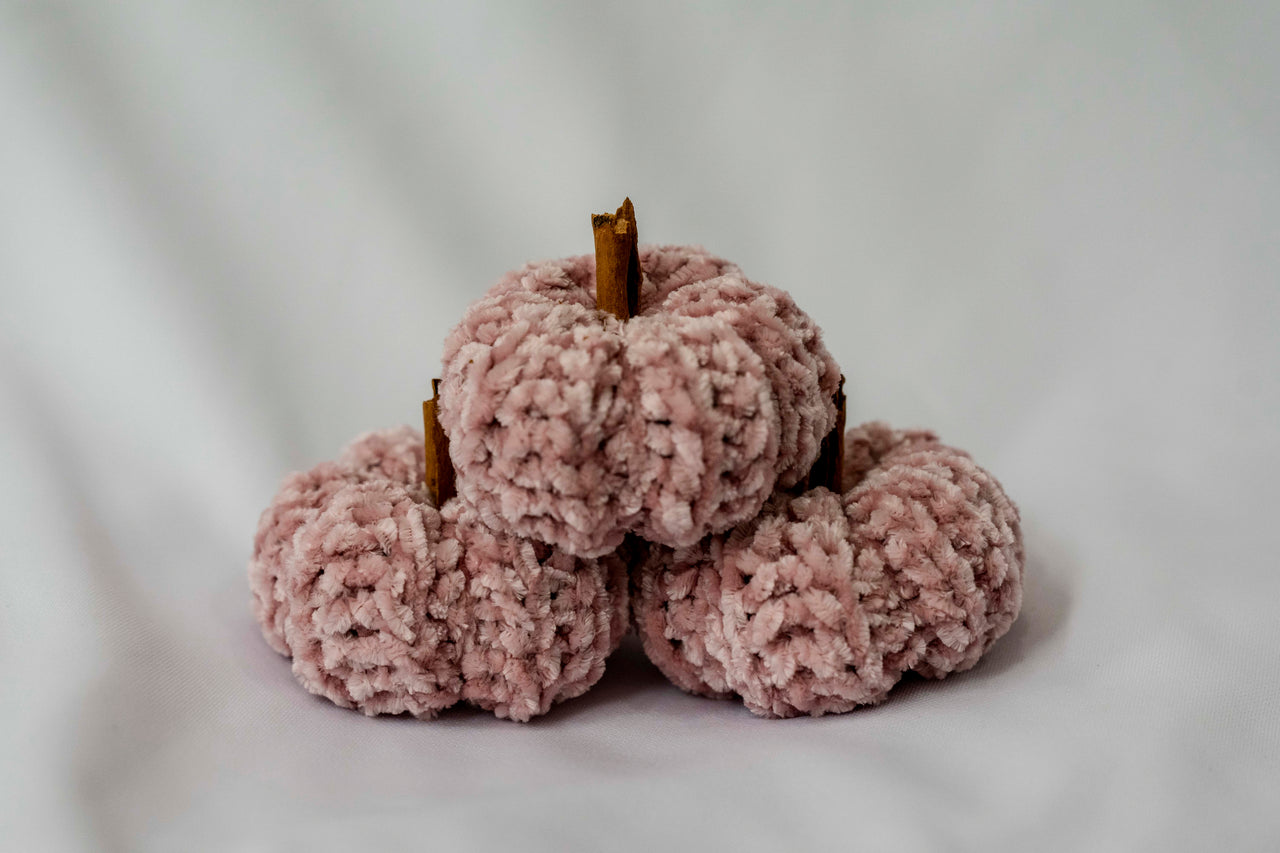 Velvet Mini Pumpkin