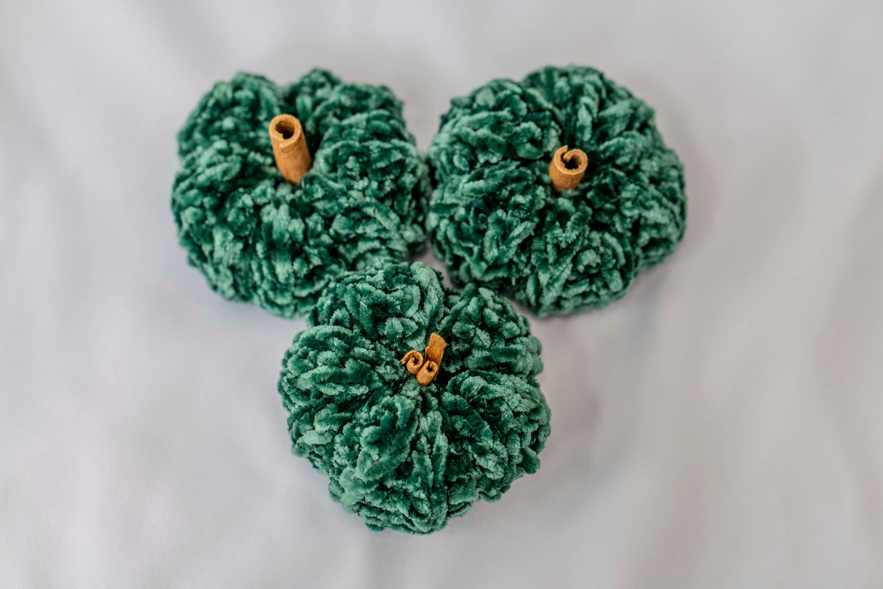 Velvet Mini Pumpkin