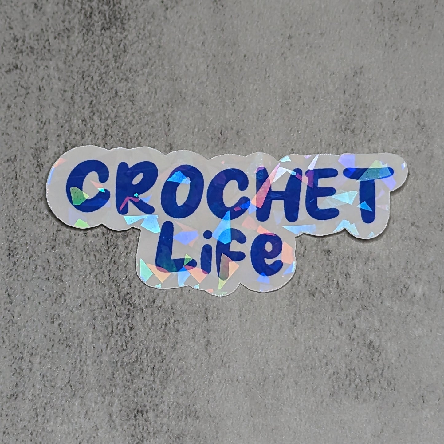 Crochet Life Die-Cut Sticker Decal