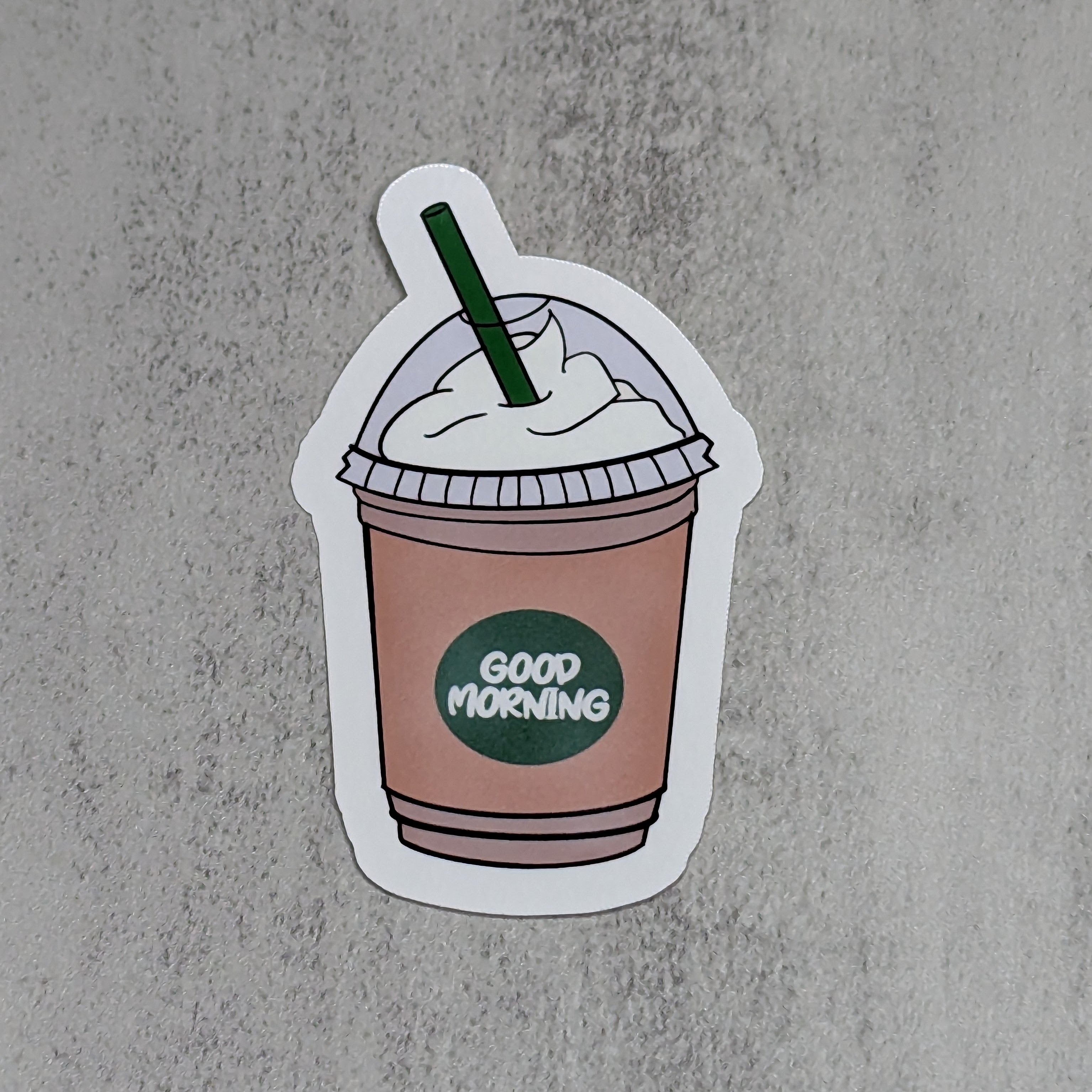 Coffee Sticker Pack, 2 Coffee Stickers, Coffee Cup Sticker, Starbucks  Sticker