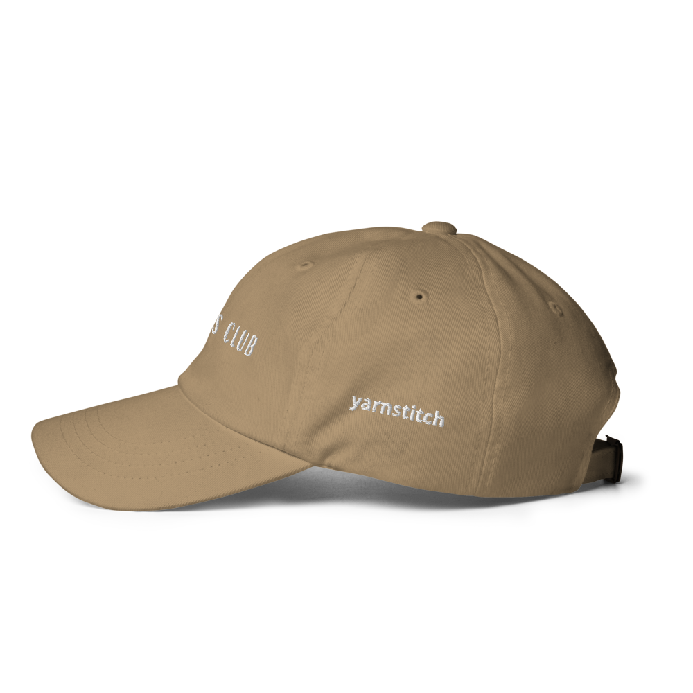 Embroidered Maker's Club Dad Hat