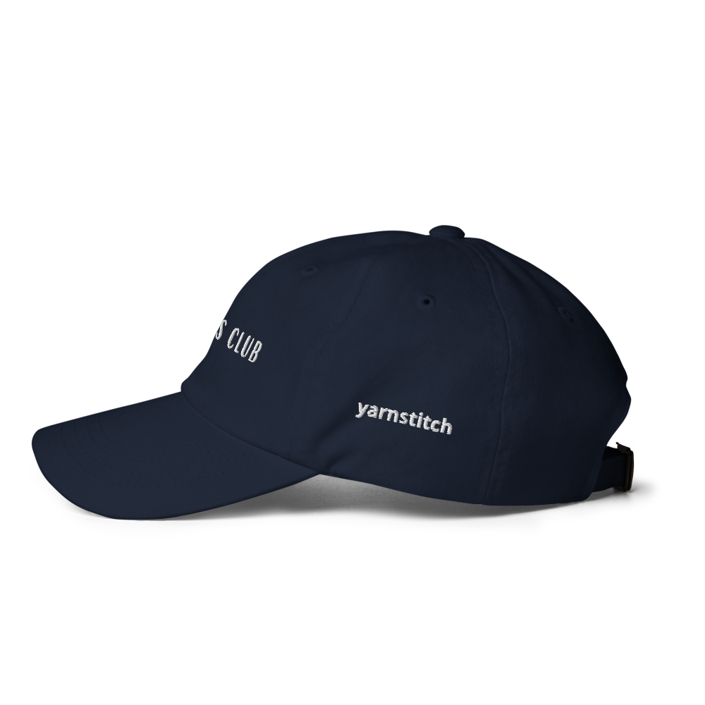 Embroidered Maker's Club Dad Hat