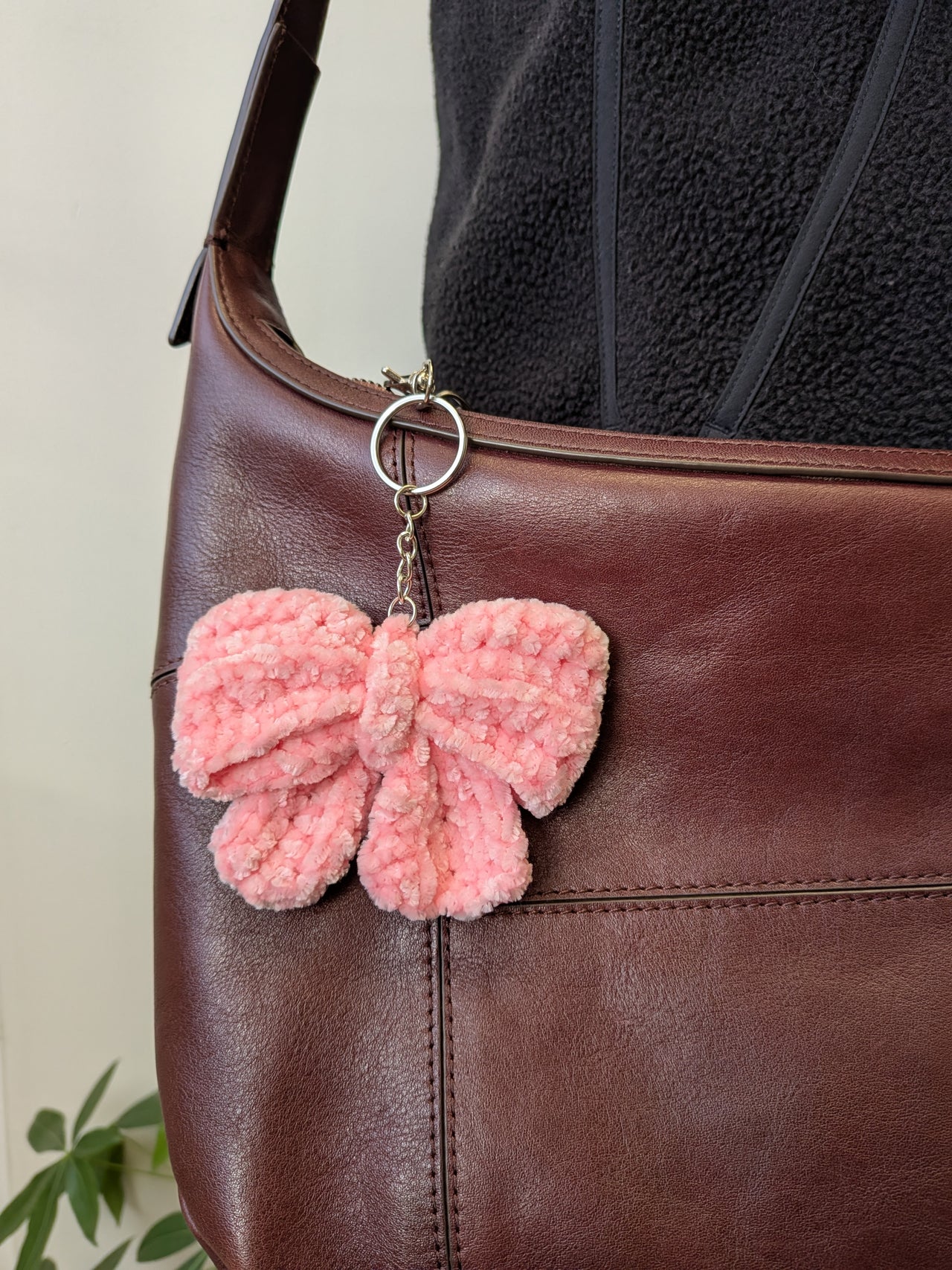 Pink Bow Charm
