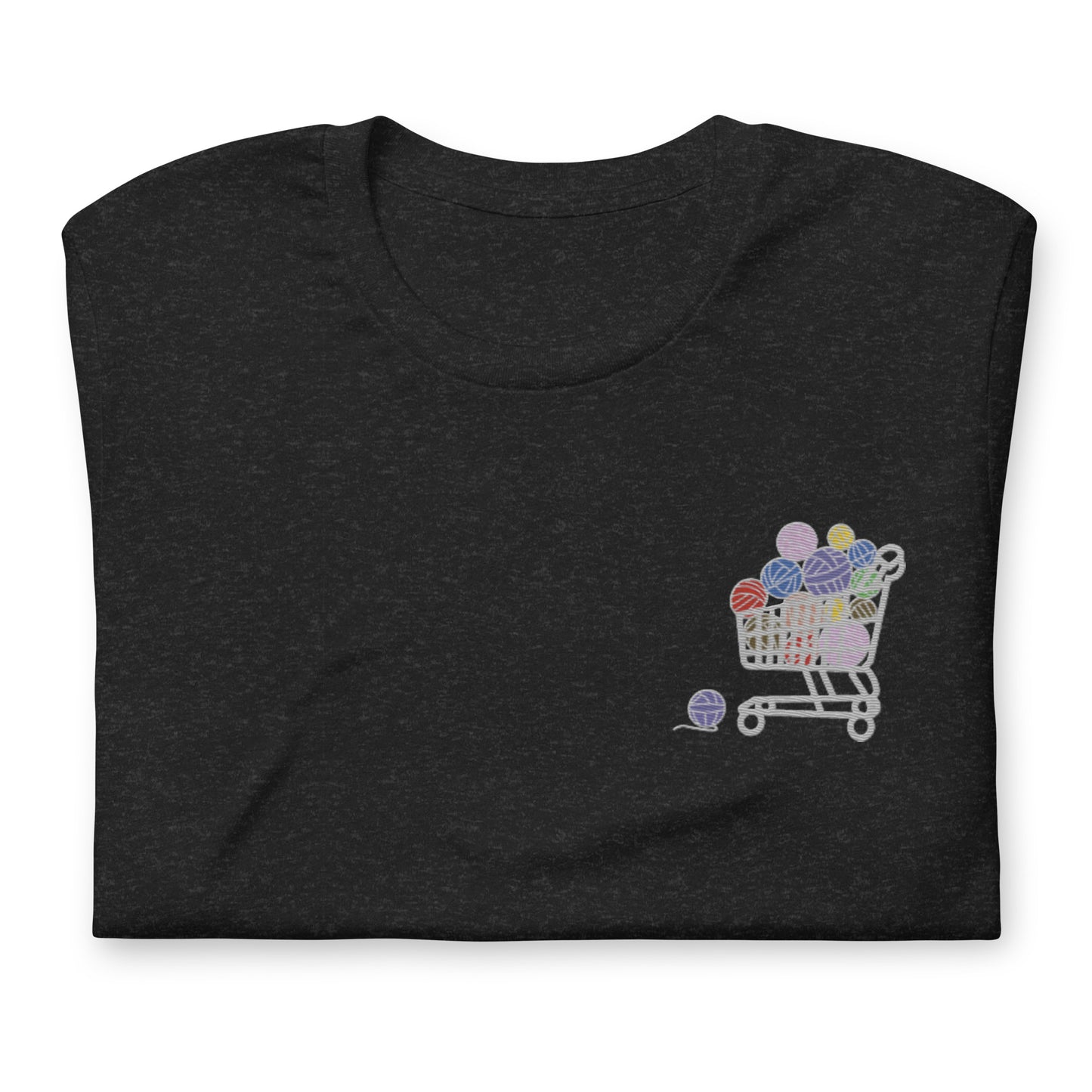 Unisex T-Shirt "Yarn Shopping Cart" | XS-5XL Sizing
