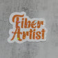 Fiber Artist Die-Cut Sticker Decal