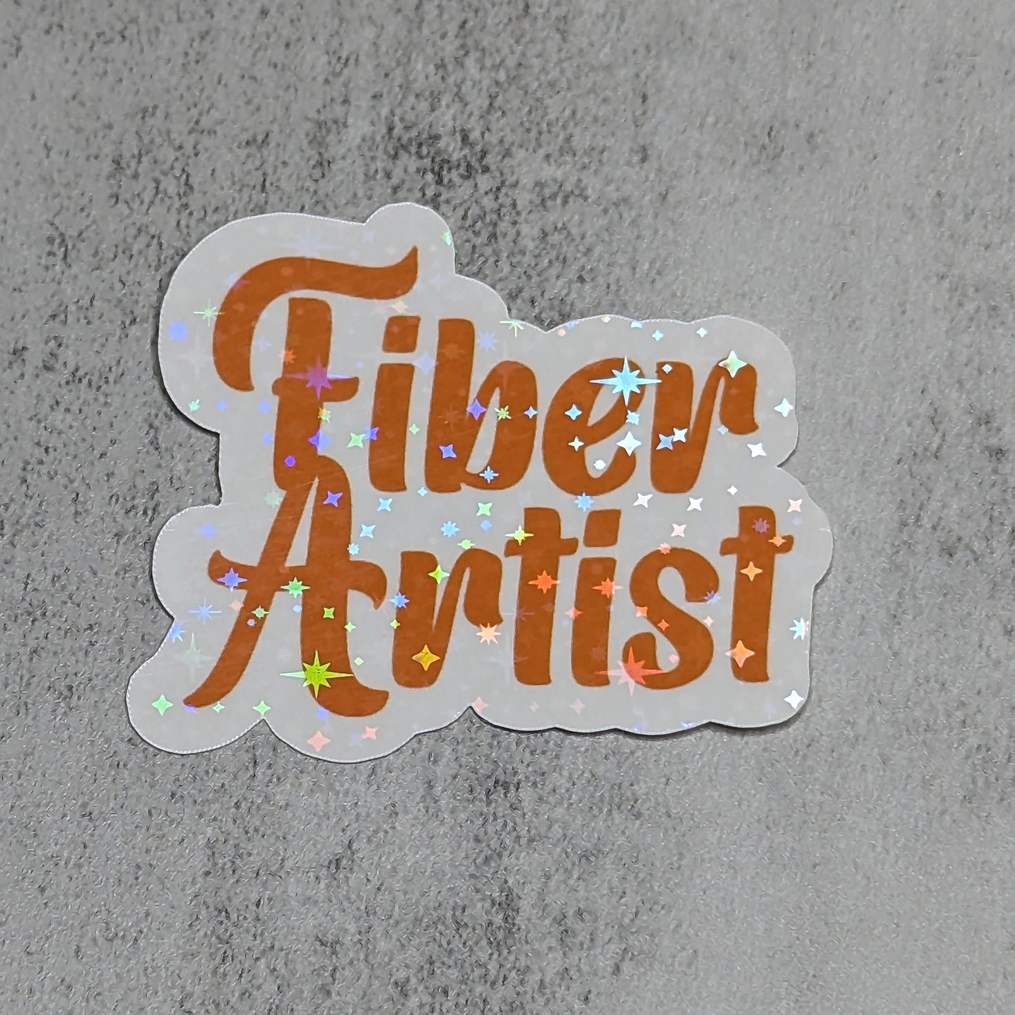 Fiber Artist Die-Cut Sticker Decal